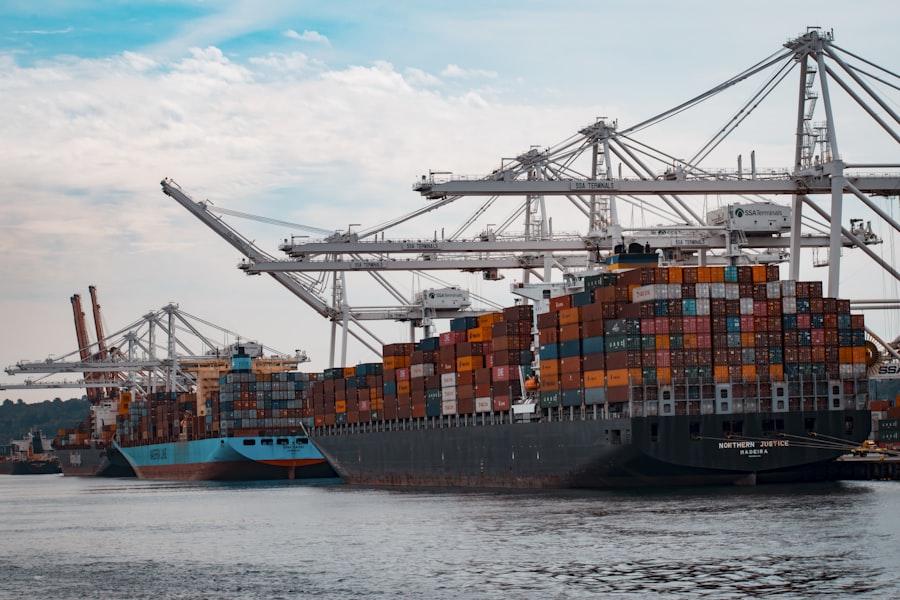 Import export shipping logistics